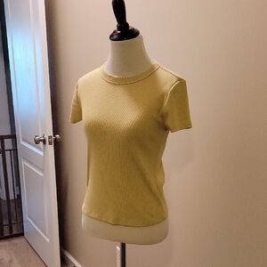 Old Navy Snug Short Sleeve T-Shirt- Celery Green